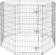 AmazonBasics Foldable Metal Pet Dog Exercise Fence Pen 1