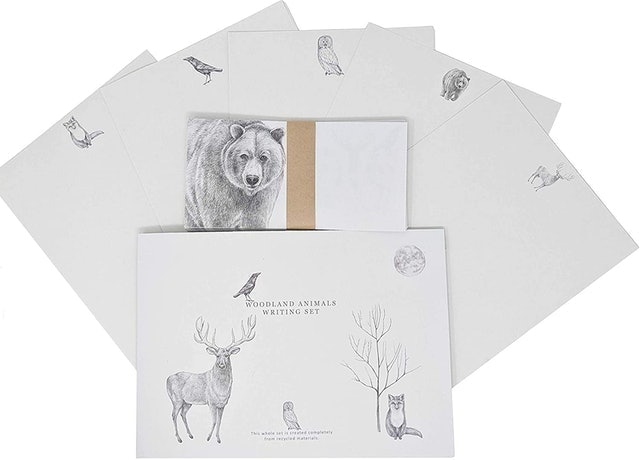 Woodland Animals Writing Kit 2
