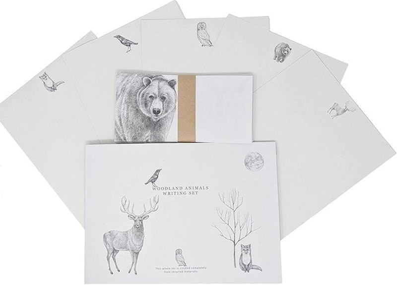 Woodland Animals Writing Kit 2
