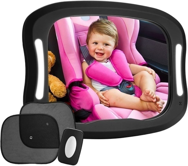 LED Light Baby Car Mirror 1