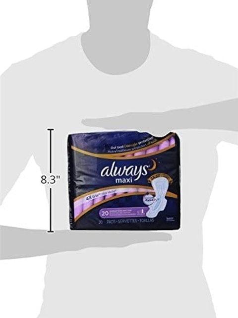 Ultra Night Size 4 Sanitary Towels 3