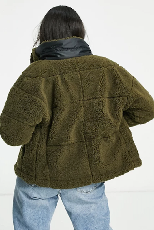 Baffled Sherpa Fleece Jacket 3