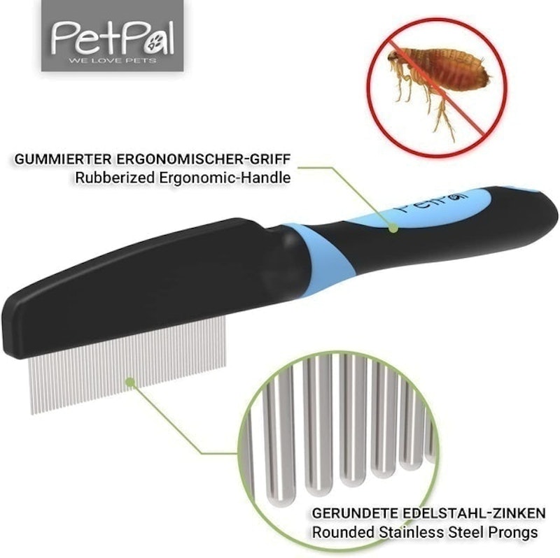 Flea & Dust Comb for Cats & Dogs 2