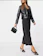 Whistles Metallic Wide Leg Trousers 1