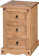 Mercers Furniture Corona 3 Drawer Bedside Cabinet 1