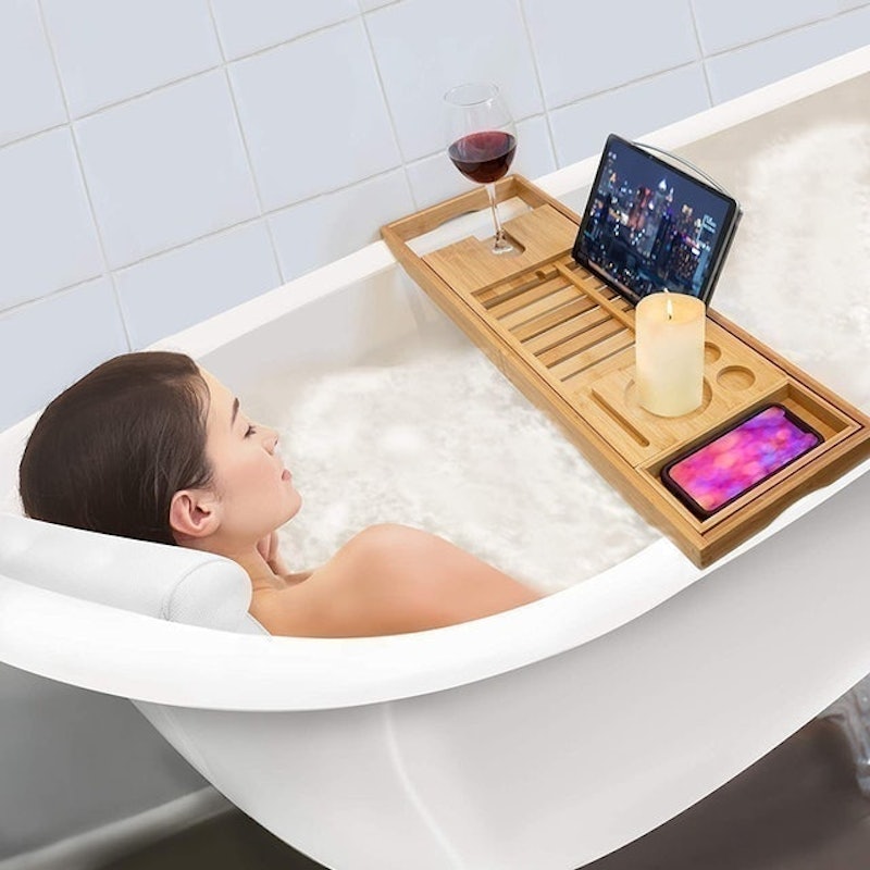 Premium Bamboo Bath Caddy 3