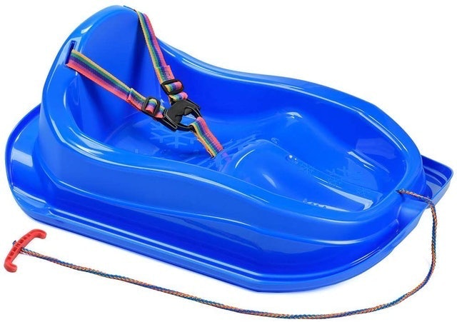 Children's Sledge With Safety Belt 1