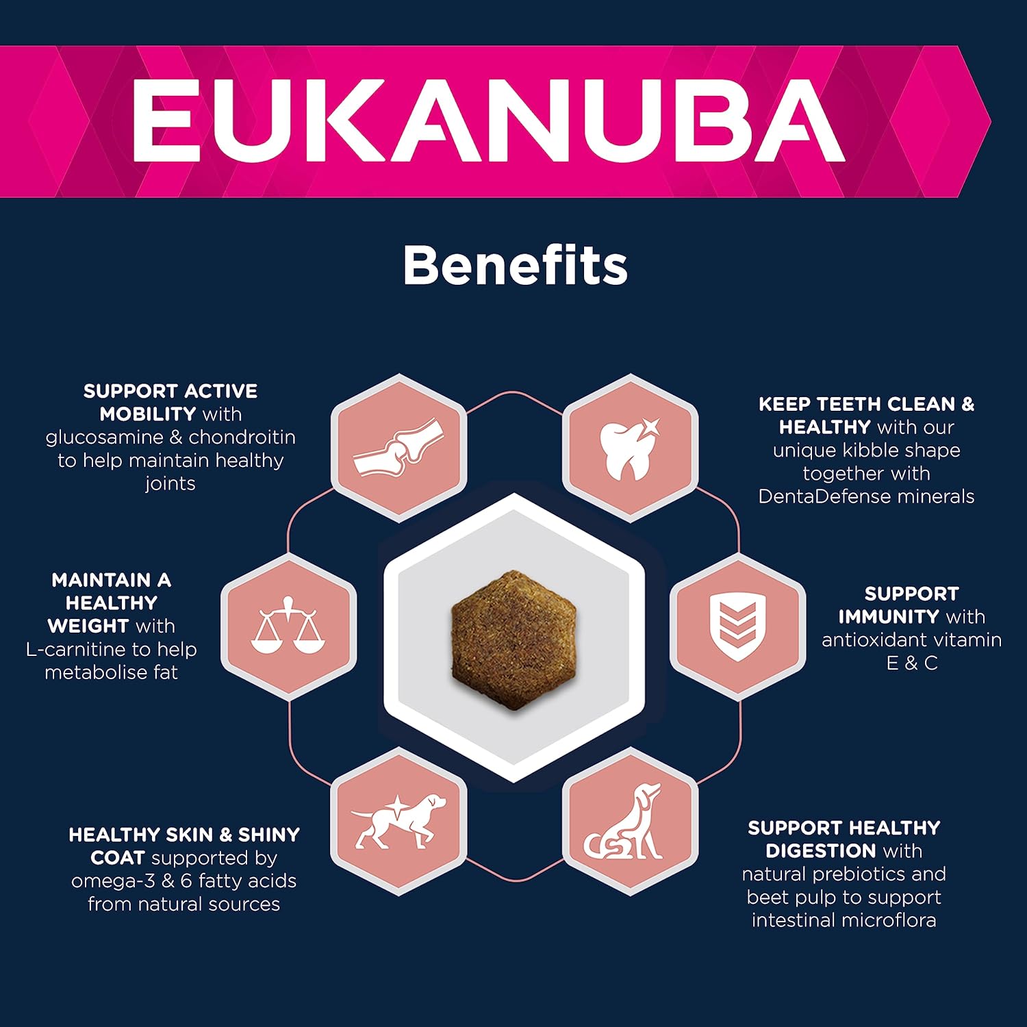 Eukanuba Complete Dry Dog Food for Senior Medium Breeds with Fresh Chicken 2