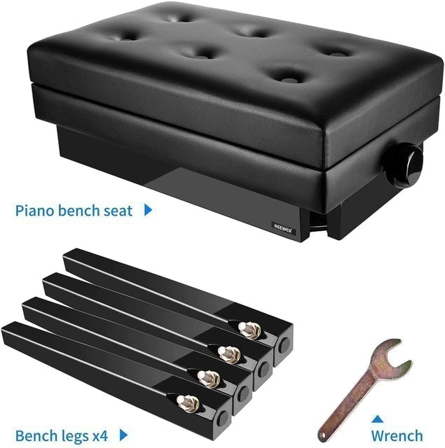 Deluxe Padded Piano Bench 3
