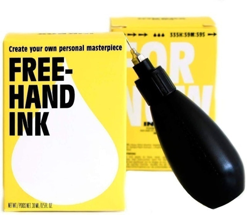 Freehand Ink Temporary Tattoos 1