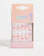 Lottie London Stay Press'd False Nails - Heart To Heart 1