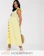 ASOS DESIGN Maternity Lemon Broderie Midi Sundress 1
