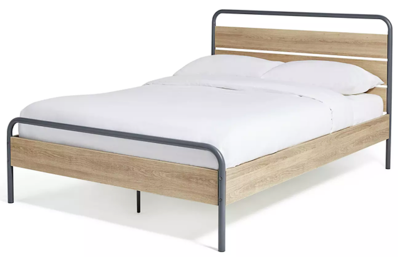 Industrial Double Bed Frame 1
