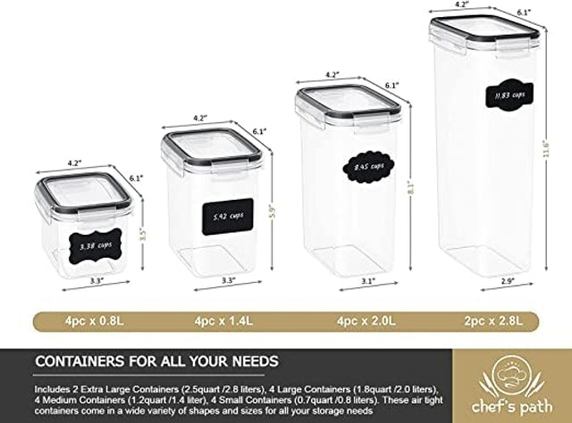 Airtight Food Storage Containers  2