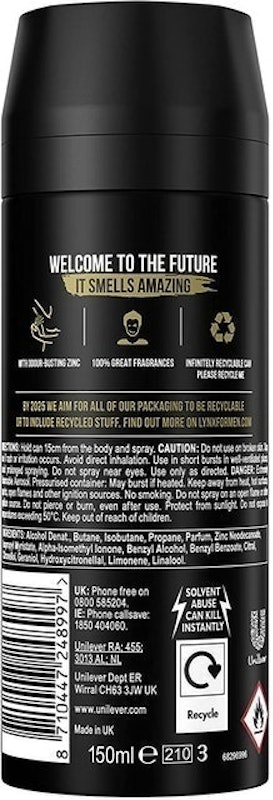 Gold Body Spray 2