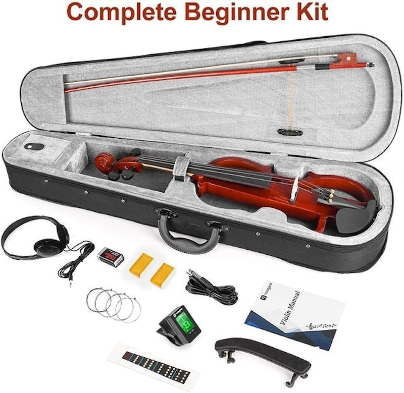 Full Size Silent Electric Violin Kit 2