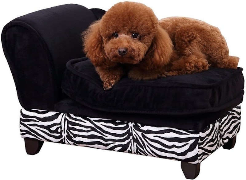 Zebra Stripe Print Lounger 1