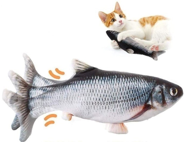 Floppy Fish Cat Toy 1