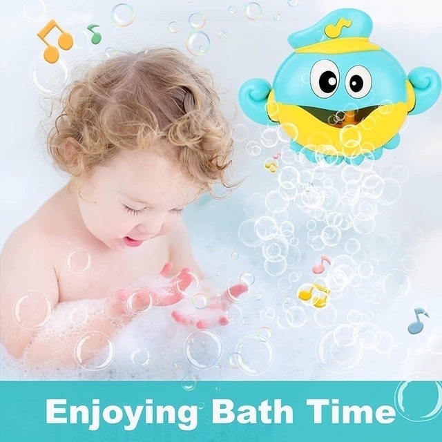 Baby Bath Toys Bubble Machine 4