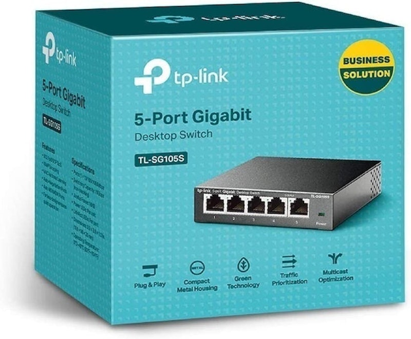 5 Port Gigabit Ethernet Network Switch 2