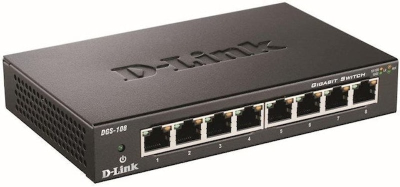 8-Port Gigabit Unmanaged Metal Desktop Switch 1