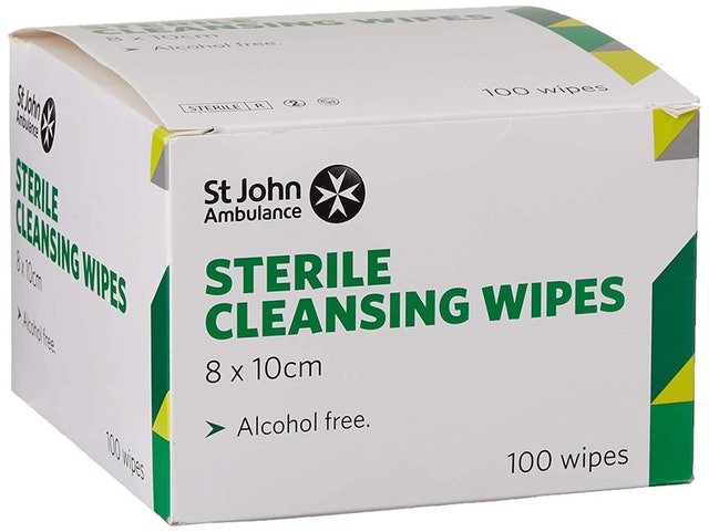 Alcohol-Free Sterile Cleansing Wipes 1