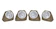 Habitat LED Solar Rock Lights 1