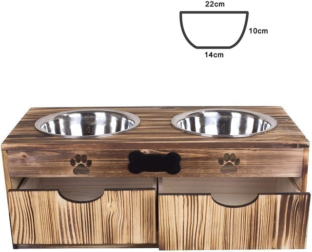 Dog Food Feeding Stand 2