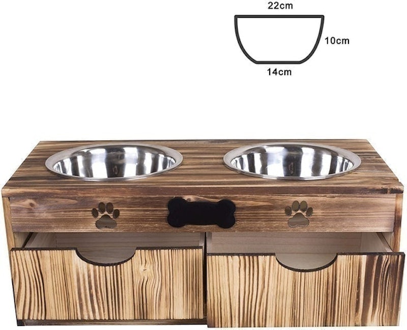 Dog Food Feeding Stand 2