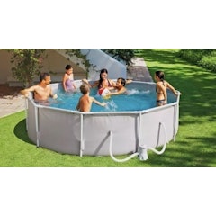 Summer Waves 10ft Round Frame Family Pool