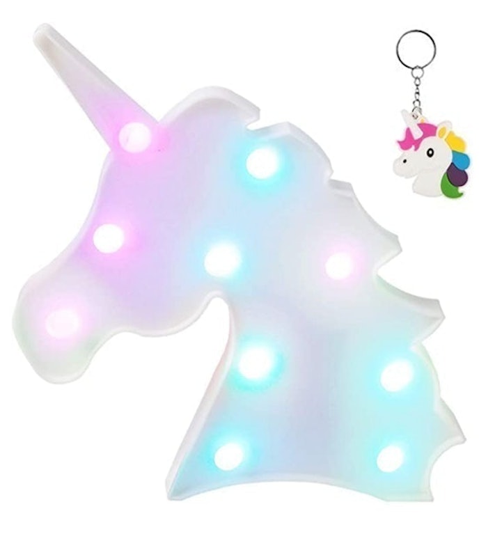 LED Unicorn Rainbow Light 1