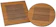 Totally Bamboo Set of 2 Bamboo Trivets 1