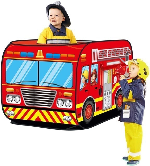 Fire Engine Play Tent 1