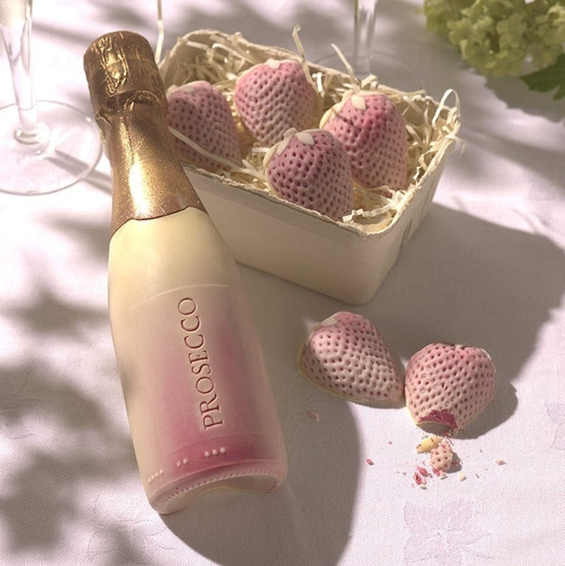 Chocolate Prosecco and Strawberries 1