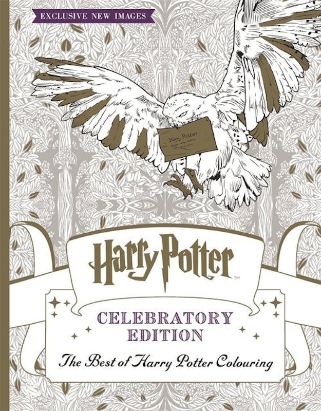 Harry Potter Colouring Book Celebratory Edition: The Best of Harry Potter Colouring 1