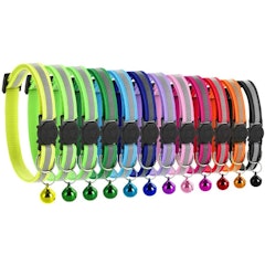 12 Pack Reflective Cat Collars