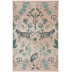 Jungle Cotton Flatweave Rug