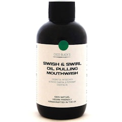5. Coco Blacks Swish and Swirl Oil Pulling Mouthwash