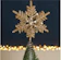 Dibor Gold 3D Snowflake Star Christmas Tree Topper 1