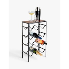 Zig Zag Table Wine Rack