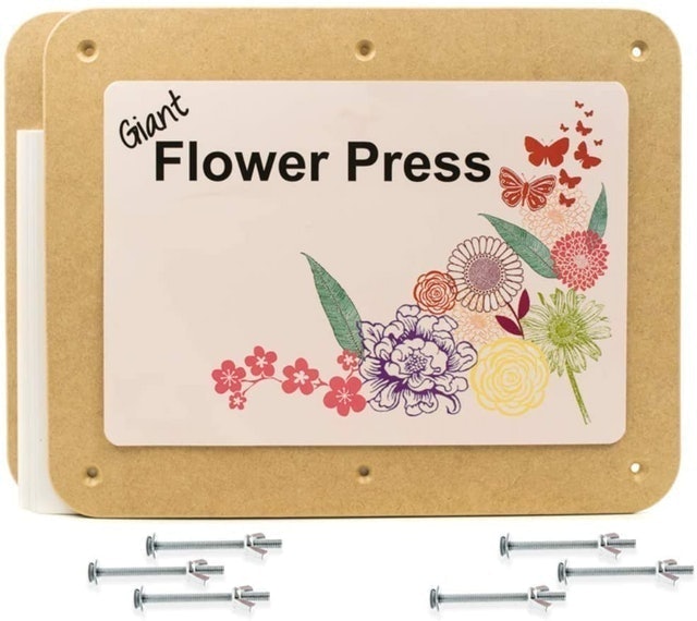 Giant Rectangular Wooden Flower Press  1