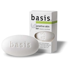 1. Basis Sensitive Skin Cleansing Bar (Pack of 6)