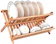 Good Deals Bamboo 2-Tier Dish Drying Rack 1