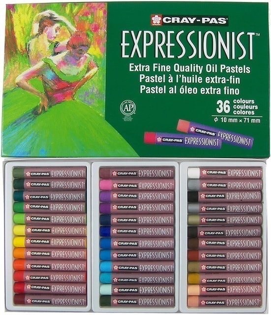 Expressionist Oil Pastels 1