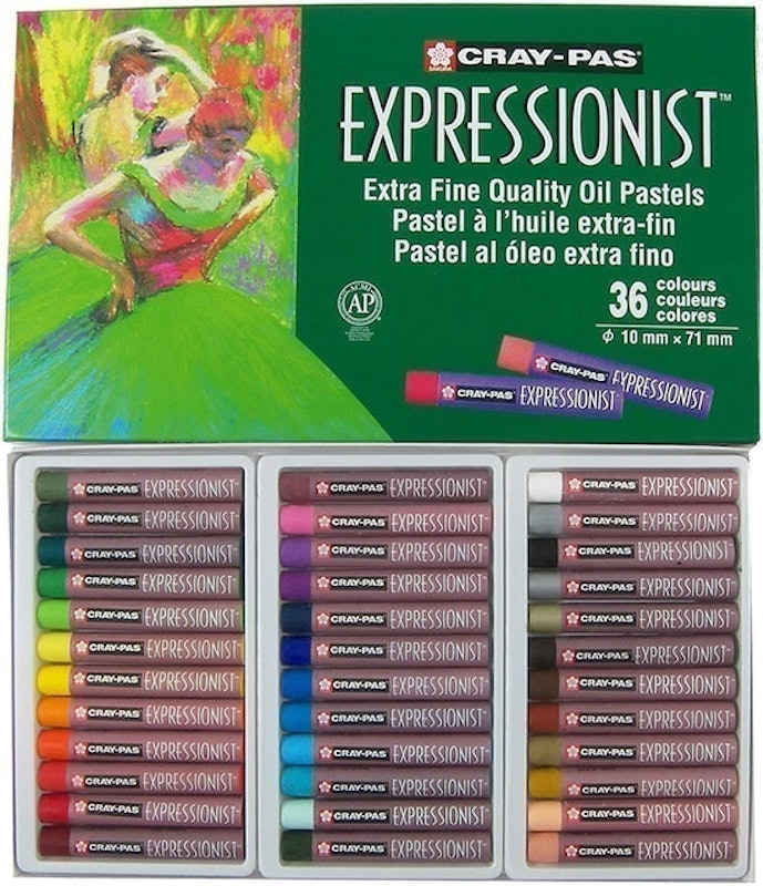 Expressionist Oil Pastels 1