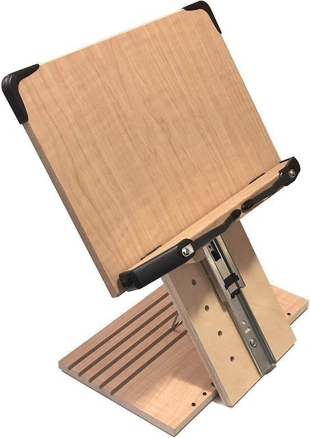 Height Adjustable Heavy Duty Cookbook Stand 1