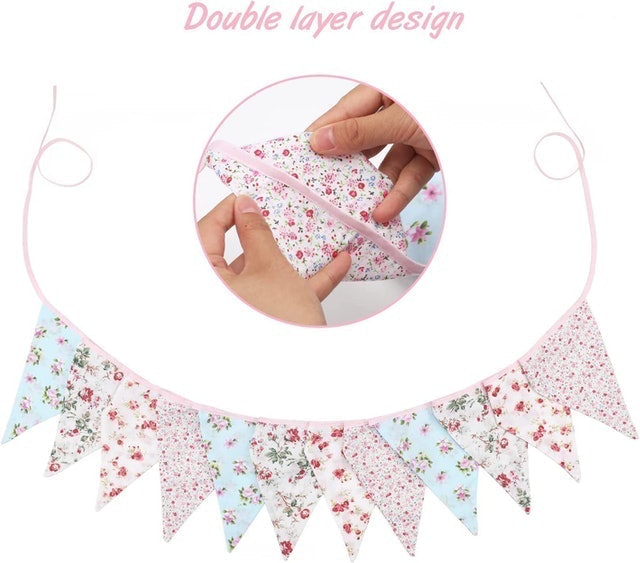 Extra Large Fabric Bunting 3