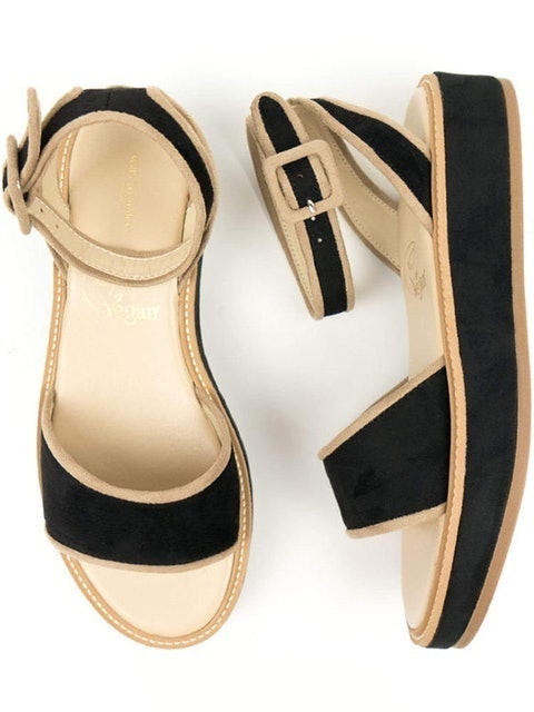 Vegan Suede Sandals 2
