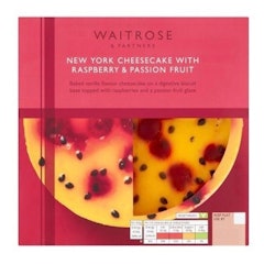 New York Cheesecake Raspberry & Passion Fruit