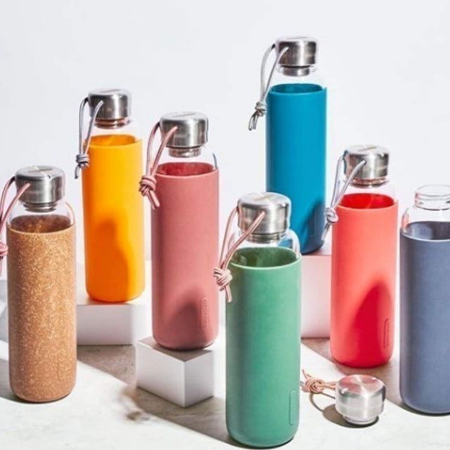 Glass Water Bottle 2